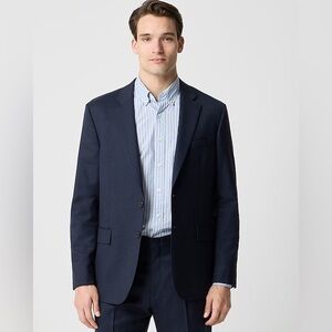 Classic-fit Thompson worsted wool suit jacket